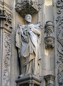 Statue de saint Denis.