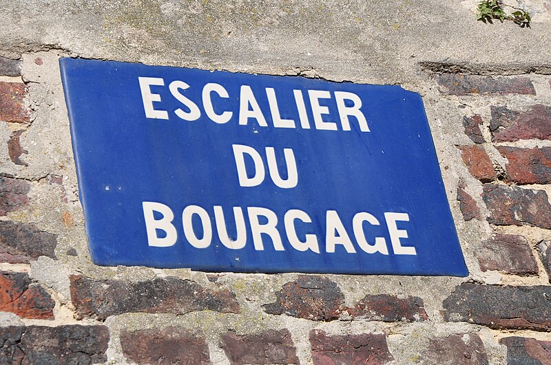 File:PLAQUE BOURGAGE escalier le havre.JPG