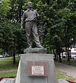 Ulyanovsk'de yer alan Arkadi Plastov anıtı.