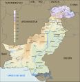 Image 15Pakistan map of climate classification zones (from Geography of Pakistan)