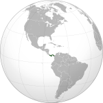 Panama (orthographic projection).svg