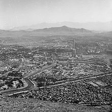 View towards Kabul in June 1976 Panorama miasta - Kabul - 001098n.jpg