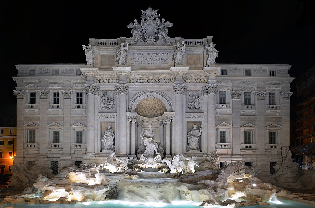 Trevi Fountain - Wikipedia - Roma