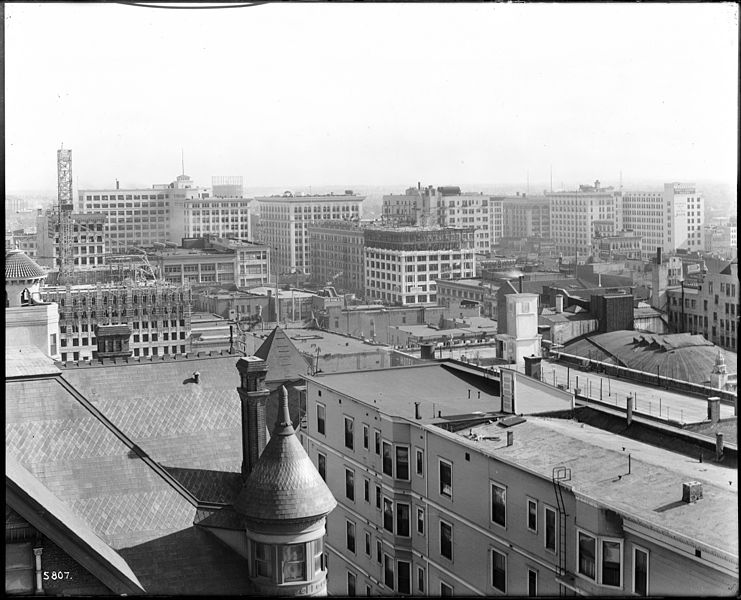 File:Panoramic view of Los Angeles from the corner of 4th Street and Grand Avenue on Bunker Hill, ca.1913 (CHS-5807).jpg