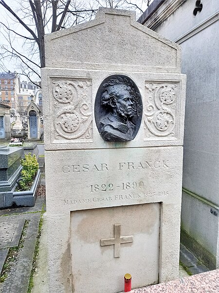 File:Paris, Cimitière Montparnasse, Grab César Franck (1).jpg