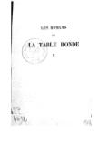 LES ROMANS de LA TABLE RONDE II