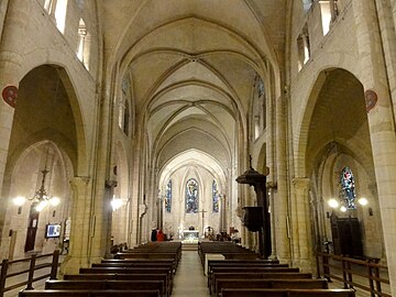 The nave, looking toward the east