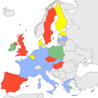 <span class="mw-page-title-main">Parties in the European Council during 2006</span>