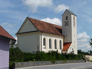 Aholming Place in Bavaria, Germany