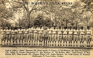 1933 Philadelphia Stars postcard Philadelphia Stars.jpg