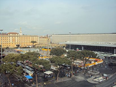 How to get to Roma Termini (1) with public transit - About the place