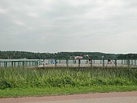 Pier by the Czos Lake