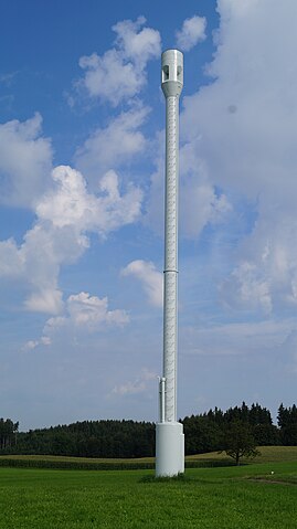 12m Sirenenmast, Mast Feuerwehr Sirene