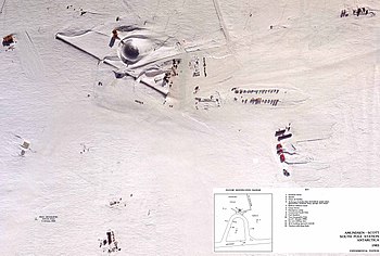 Base Amundsen-Scott: Historia, Características, Edificios de la base