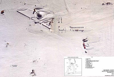 south pole station map