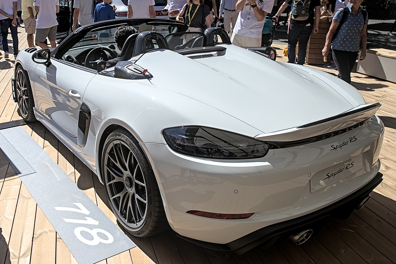 Image of Porsche 718 Boxster Spyder RS IAA 2023 1X7A0531