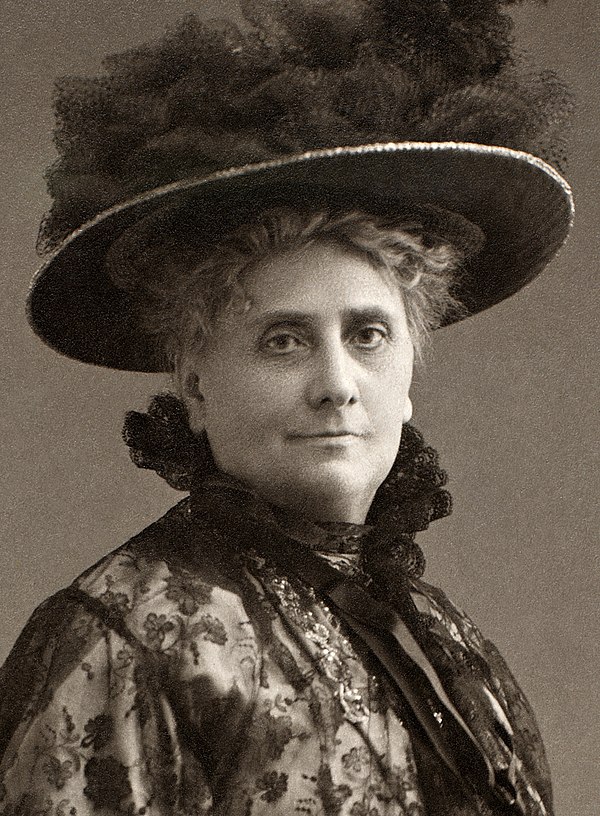 Gina Krog, a Norwegian liberal feminist who became the leader of the first wave feminist movement in Norway and who founded the Norwegian Association 