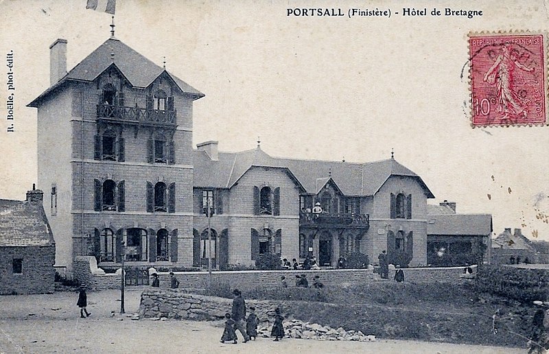 File:Portsall Hôtel de Bretagne 1900.jpg