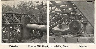 <span class="mw-page-title-main">Hazard Powder Company</span> American manufacturer of gunpowder and explosives