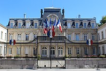 L'hôtel de préfecture de l'Ain.