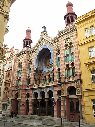 <span class="mw-page-title-main">Jubilee Synagogue</span> Synagogue in Prague, Czech Republic