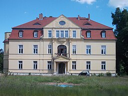 Krüger's Estate in Preusslitz (Bernburg, district: Salzlandkreis, Saxony-Anhalt), manor house