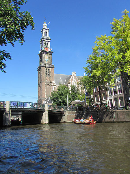 File:Prinsengracht westerkerk amsterdam.jpg