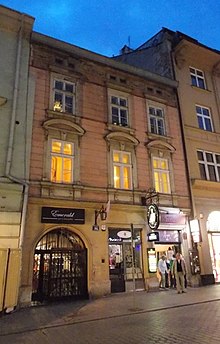 Будинок по вул. Флоріанська, 30, в якому в 1918 р. містилася краківська філія товариства «Просвіта». Фото 2014 р.