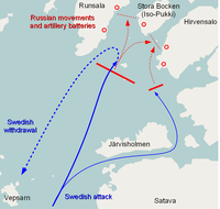 Aftermath of battle of Rimito Kramp - Battle of Pukkisaari