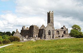 Bilde av klosteret i Quin