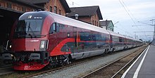 Railjet Spirit of Salzburg am Grazer Ostbahnhof, 2008