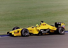 Firman driving for Jordan in the 2003 British Grand Prix Ralph Firman 2003 Silverstone.jpg