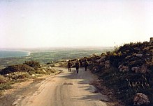 Israeli Soldiers Patrol in Lebanon in 185