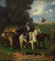 Rastende Kürassiere (1862)