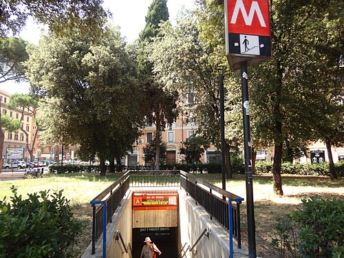 Re di Roma Metro linea A Station