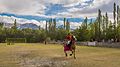 Polo is enjoyed by local Pakistanis in Shigar.