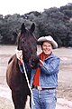 Reagan op zijn ranch