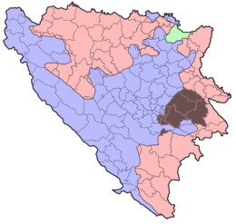 Sarajevo-Romanija - Localisation