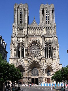 <span class="mw-page-title-main">Reims Cathedral</span> Church and episcopal seat in Reims, France