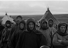 Reindeer herders on the Yamal Peninsula in 1975