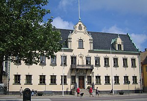 Länsresidenset från Stortorget