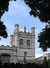 Reynolds Club del campus de la University of Chicago.