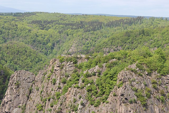 Roßtrappe im Harz