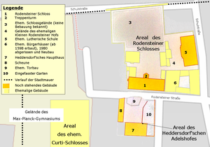 Heddersdorf’scher Adelshof: Lage, Geschichte, Beschreibung