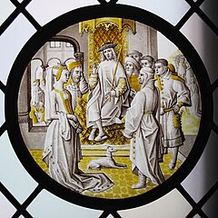Roundel with Susanna In Judgement