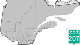 Suuntaa-antava kuva artikkelista Route 207 (Quebec)