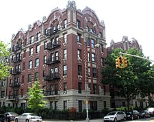 Royal Castle Apartments, 20 Gates Avenue (Wortmann & Braun, 1912)