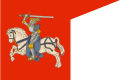 Image 108Supposed appearance of the royal (military) banner with design derived from a 16th century coat of arms (from Grand Duchy of Lithuania)