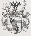 Vermehrtes Wappen der Rummel in der Oberpfalz