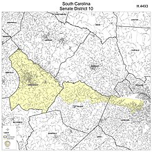 SC Senate District 10 Greenwood, Lexington & Saluda Counties.jpg